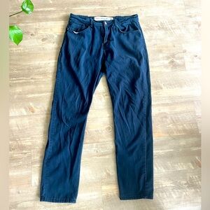 Barbell Apparel navy blue chinos - mens size 30